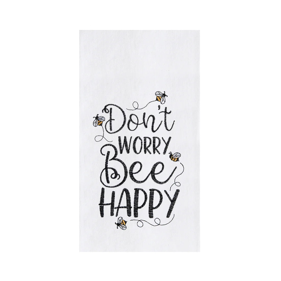 Don't Worry Bee Happy Kitchen Towel